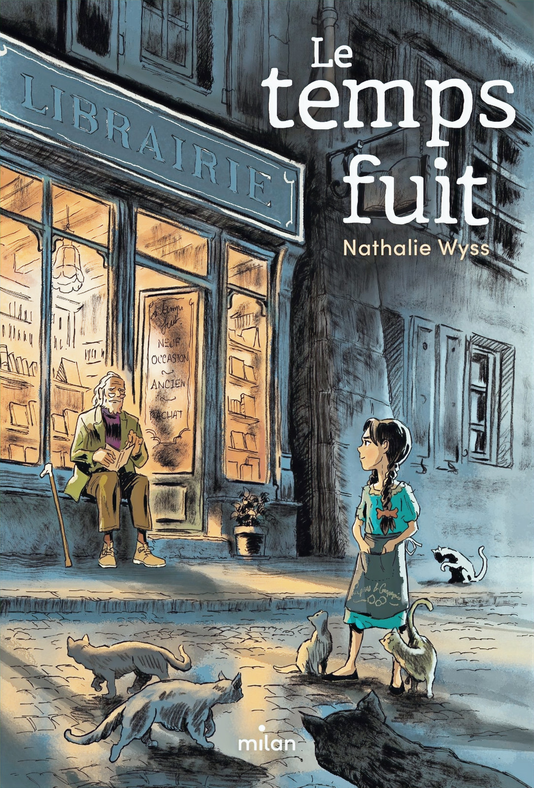 Couverture de Le Temps fuit, illustré par Raphaël Beuchot